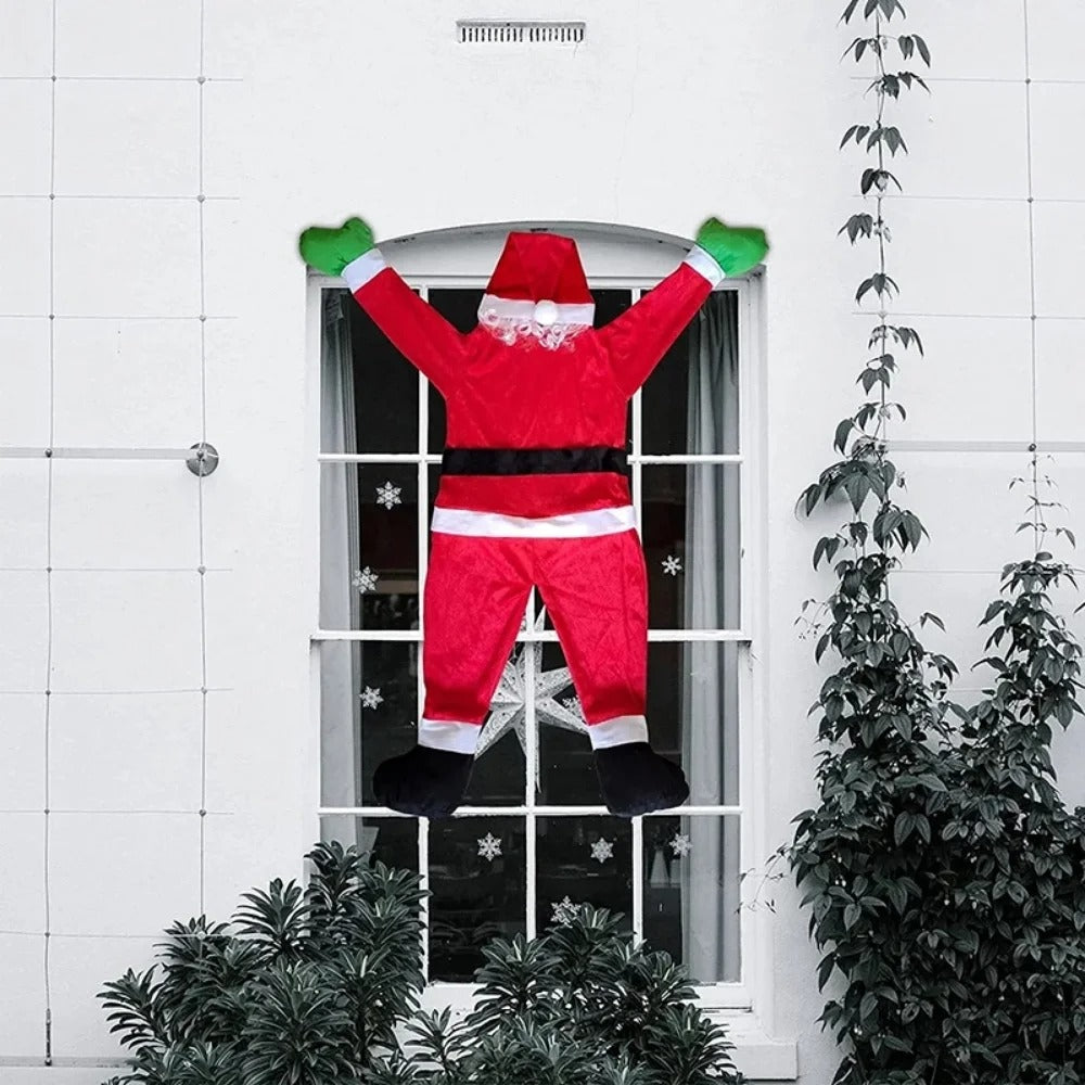 Enfeite Papai Noel Pendurado Escalada - Casa Stony