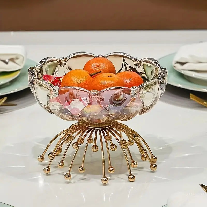 Fruteira de Mesa em Vidro Luxo