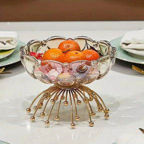 Fruteira de Mesa em Vidro Luxo