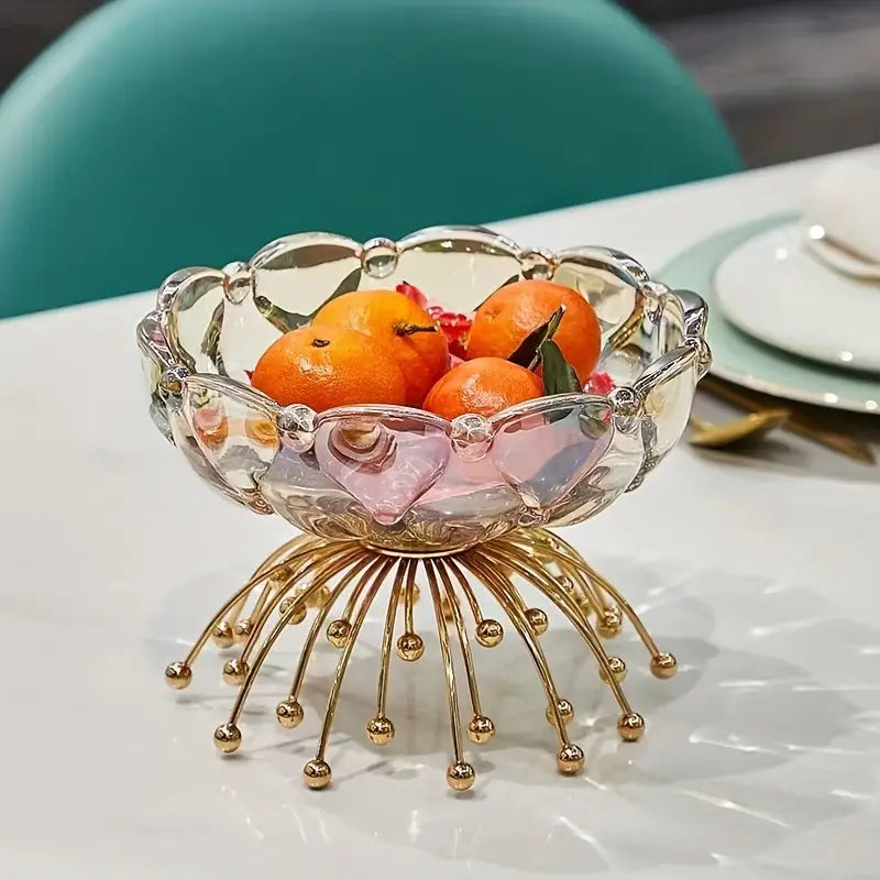 Fruteira de Mesa em Vidro Luxo