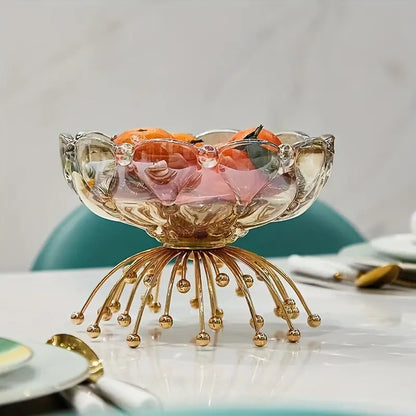 Fruteira de Mesa em Vidro Luxo