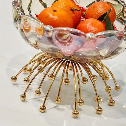 Fruteira de Mesa em Vidro Luxo