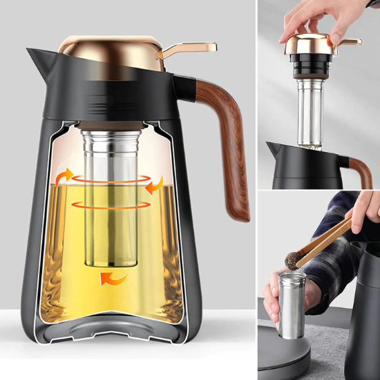 Garrafa Térmica Café Chá Inox 1.6L - Casa Stony