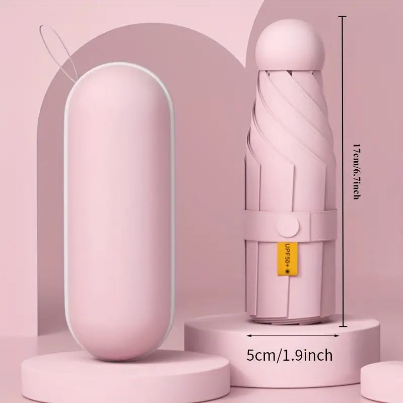 Guarda Chuva Mini Cápsula Resistente com Proteção UV - Casa Stony