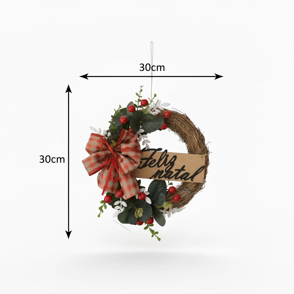 Guirlanda para Natal Porta Entrada Luxo