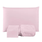 Jogo De Lençol Casal 3 Peças 200 Fios com Elástico Padrão Cama Box - Casa Stony