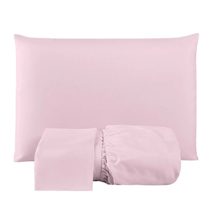 Jogo De Lençol Casal 3 Peças 200 Fios com Elástico Padrão Cama Box - Casa Stony