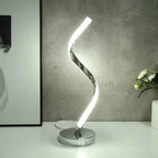 Luminária Abajur de Mesa Led Espiral