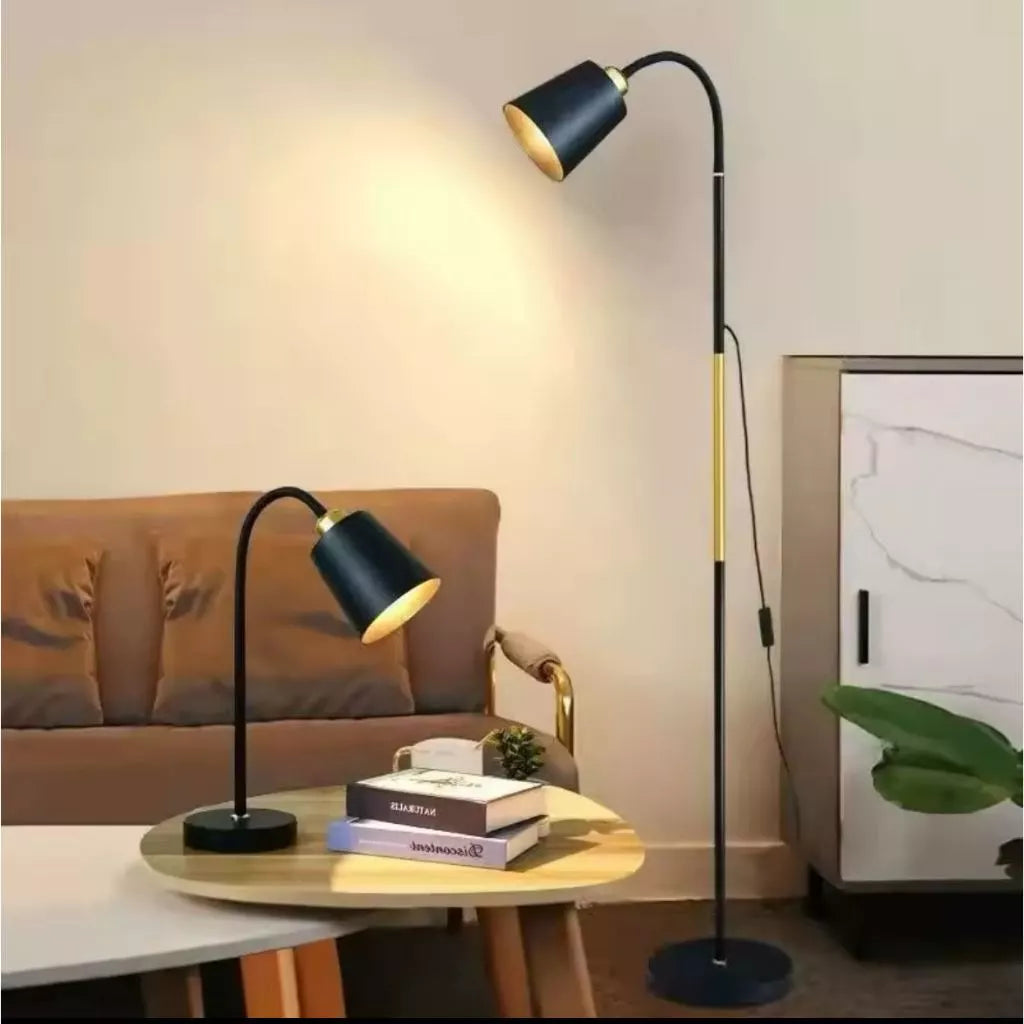 Luminária de Chão em Led Ajustável Hoffa - Casa Stony