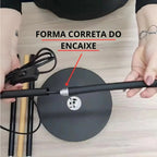 Luminária de Chão em Led Ajustável Hoffa - Casa Stony