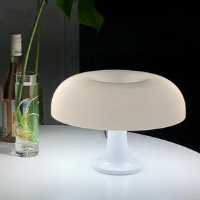 Luminária de Mesa Led Cogumelo Branco