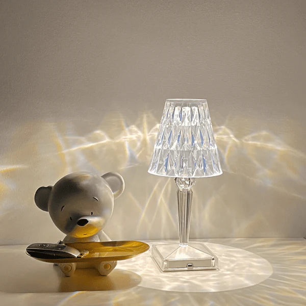 Luminária de Mesa em Led Cristal