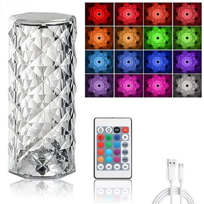 Luminária de Mesa Led Sem Fio Multicolorida