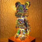Luminária de Mesa Ursinho Firework - Casa Stony