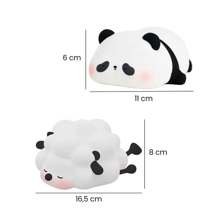Luminária Led Infantil de Animais - Casa Stony