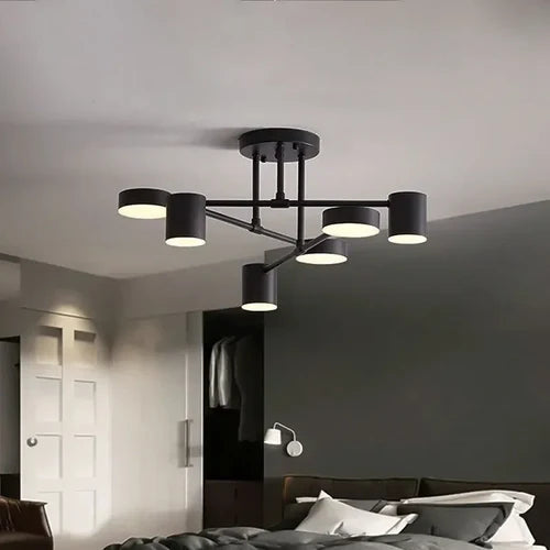Lustre Luminária de Teto Led Triplo - Casa Stony