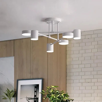Lustre Luminária de Teto Led Triplo - Casa Stony