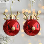 Bolas Decorativas para Árvore de Natal Renas - Casa Stony