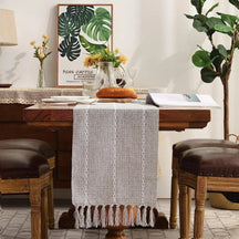 Caminho de Mesa em Linho - Casa Stony