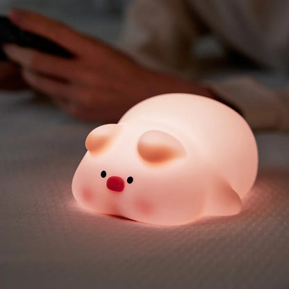 Luminária Led Infantil de Animais - Casa Stony
