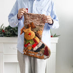 Meia Decorativa de Natal - Casa Stony