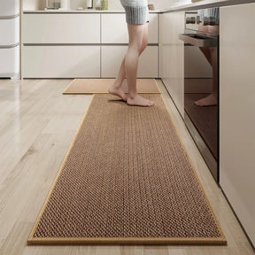 Tapete Antiderrapante Para Cozinha de Sisal