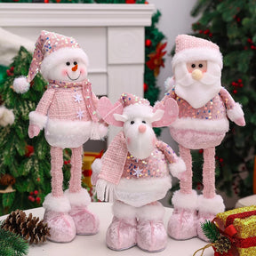 Bonecos de Pelúcia Decoração de Natal