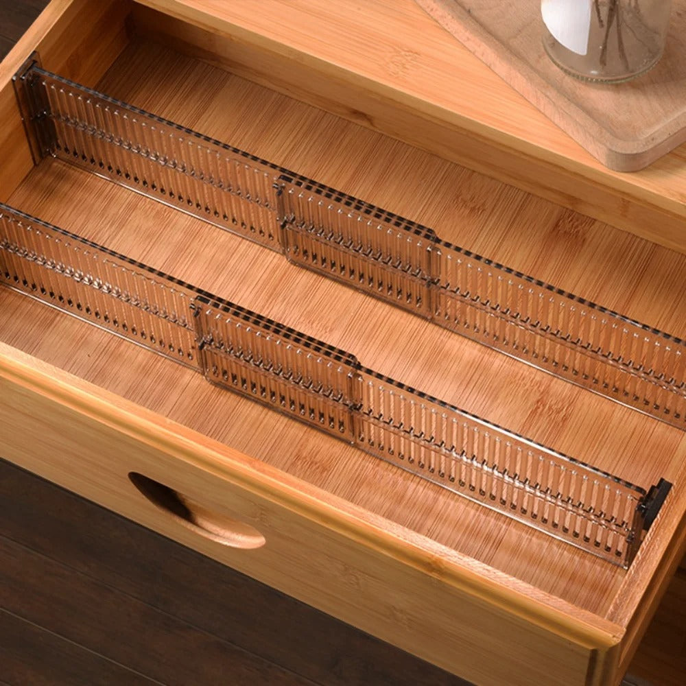 Divisor de Gaveta Ajustável - 2 Unidades - Casa Stony