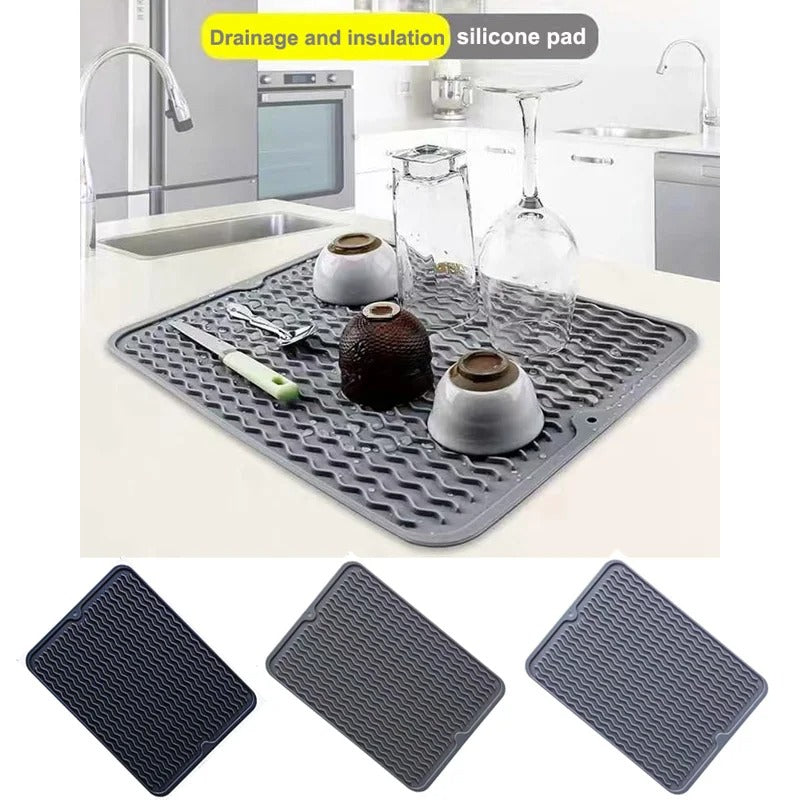 Tapete Escorredor de Louça em Silicone - Casa Stony