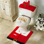 Conjunto de Capa de Natal para Sanitário - Casa Stony