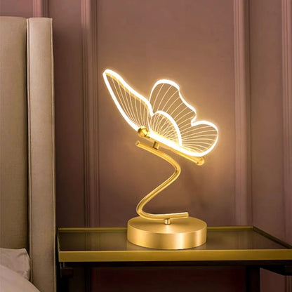 Luminária de Mesa Led Borboleta - Casa Stony