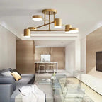 Lustre Luminária de Teto Led Triplo - Casa Stony