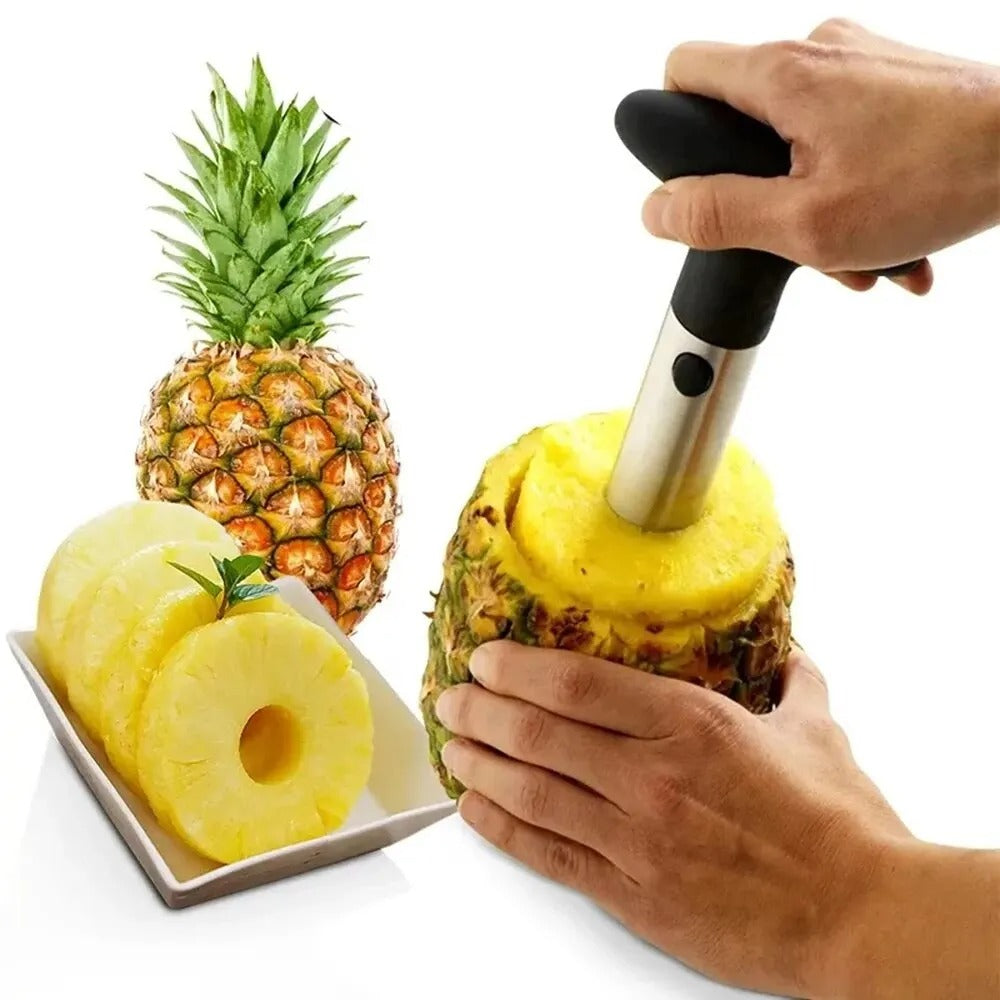 Descascador de Abacaxi em Aço Inoxidável