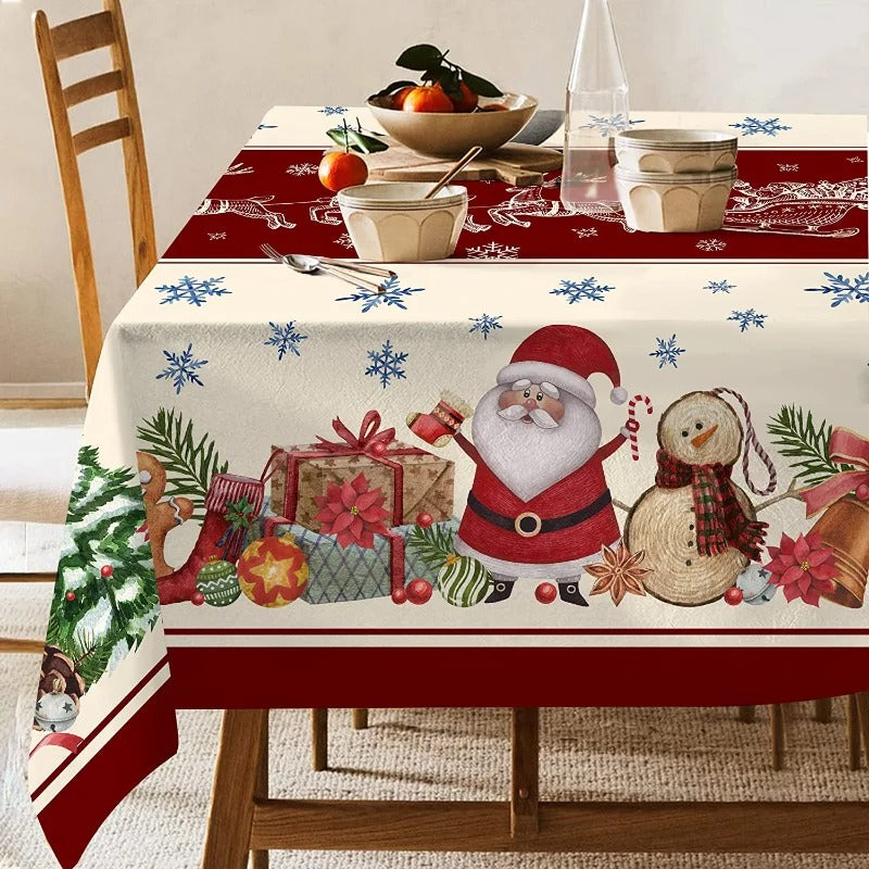 Toalha de Mesa de Natal - Casa Stony