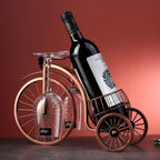 Suporte de Vinho Bicicleta Retrô Bronze