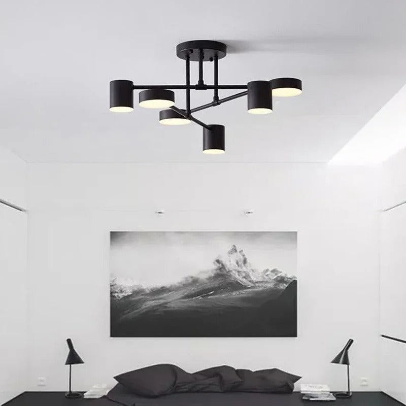 Lustre Luminária de Teto Led Triplo - Casa Stony