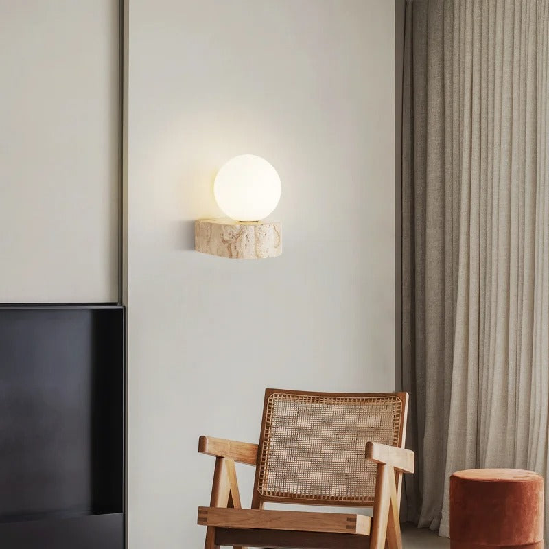 Luminária de Parede Moderna em Resina LED