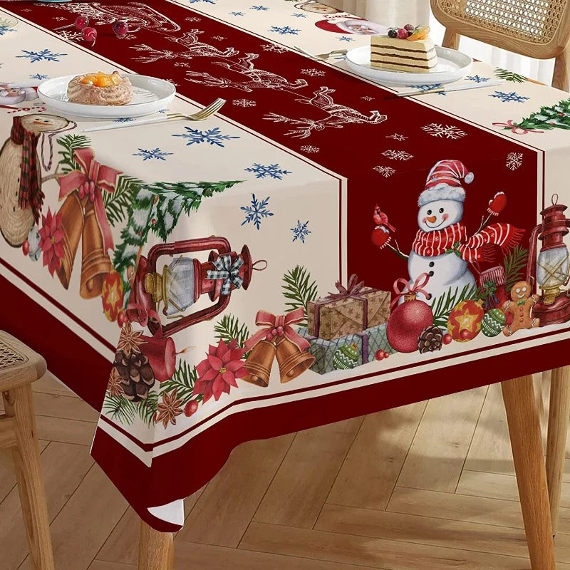 Toalha de Mesa de Natal - Casa Stony