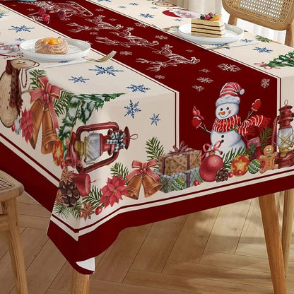 Toalha de Mesa de Natal - Casa Stony