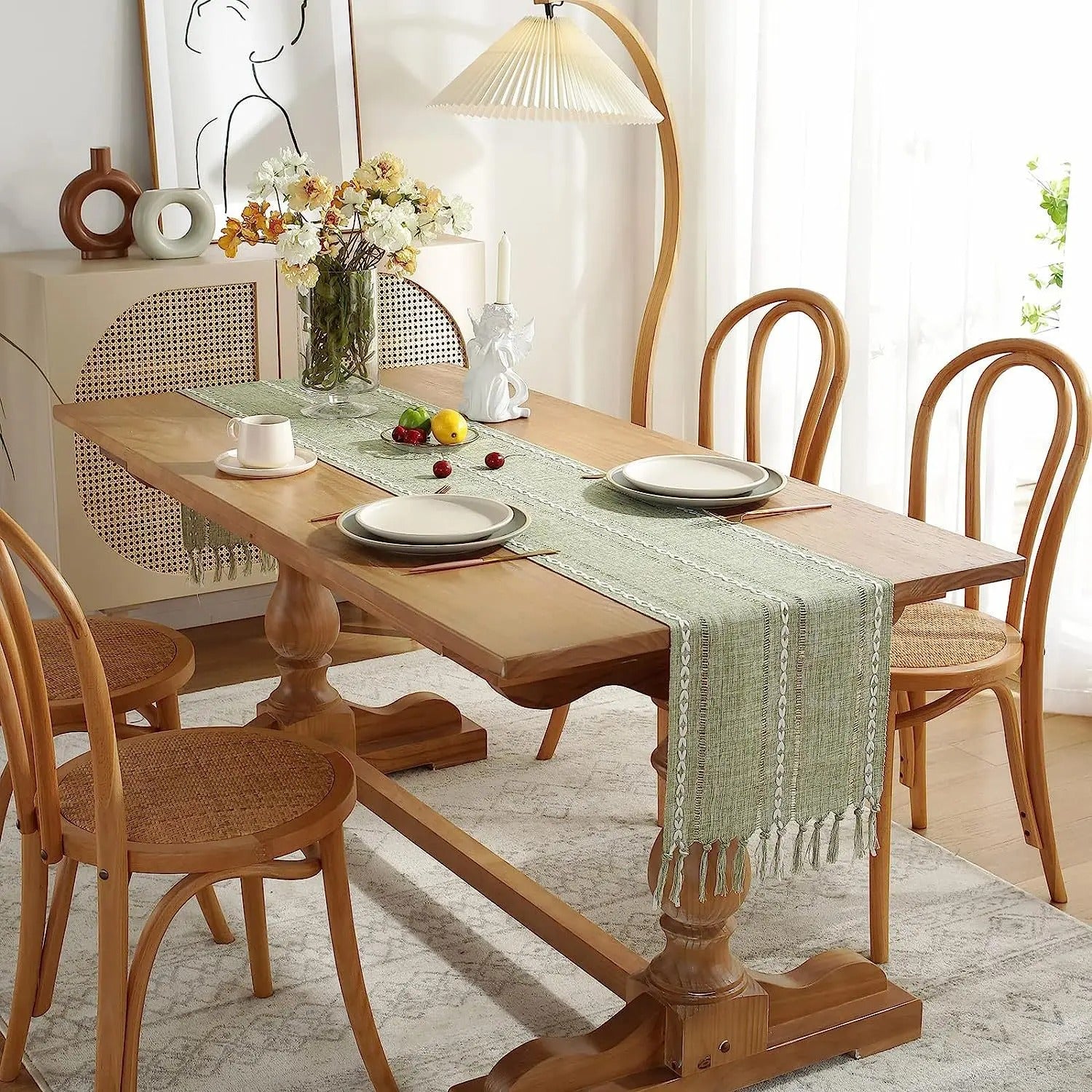 Caminho de Mesa em Linho - Casa Stony