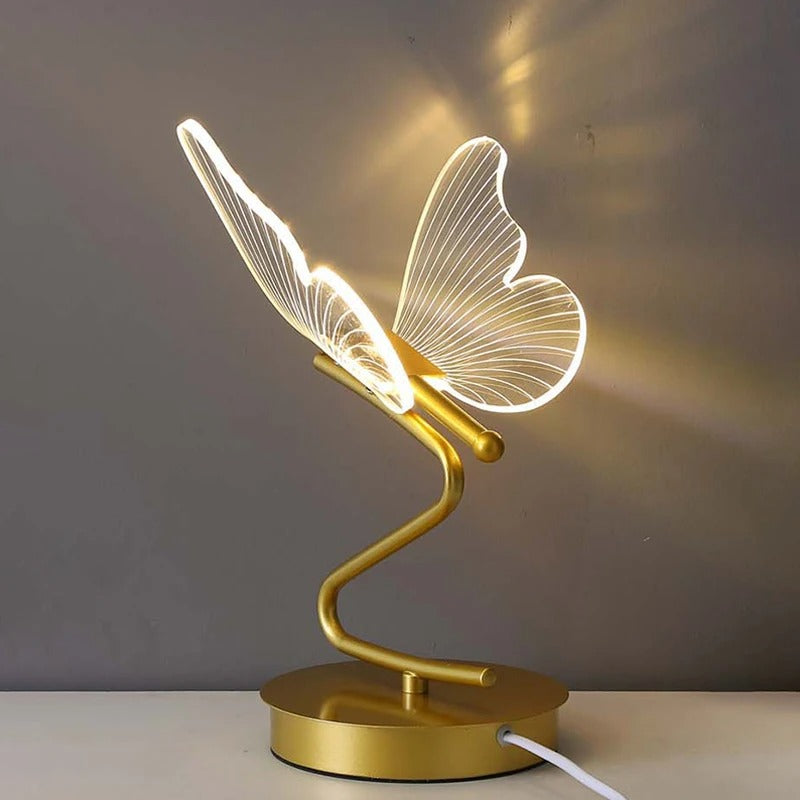 Luminária de Mesa Led Borboleta - Casa Stony