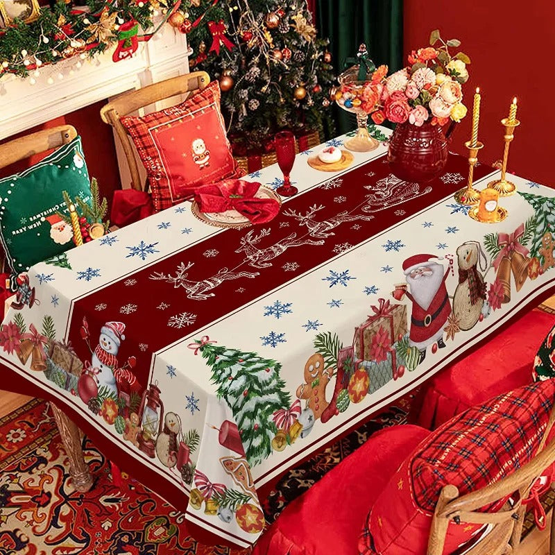 Toalha de Mesa de Natal - Casa Stony