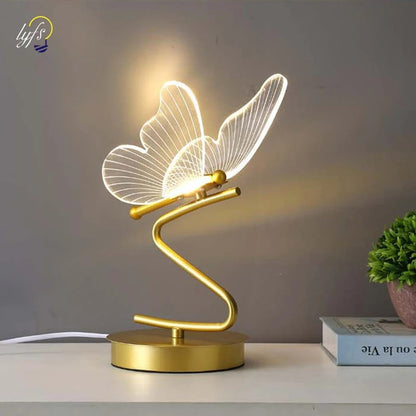 Luminária de Mesa Led Borboleta - Casa Stony