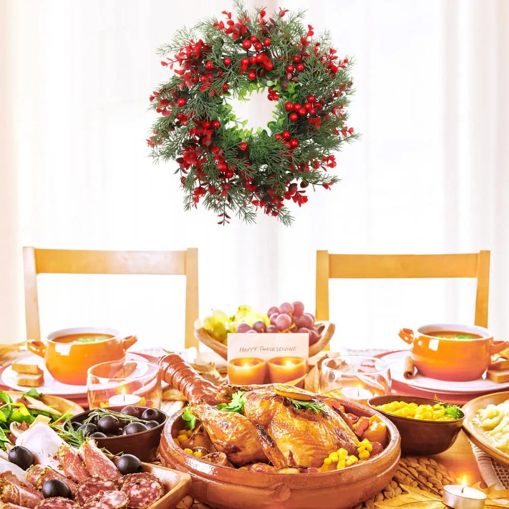 Guirlanda de Natal Holiday - Decoração de Natal - Casa Stony