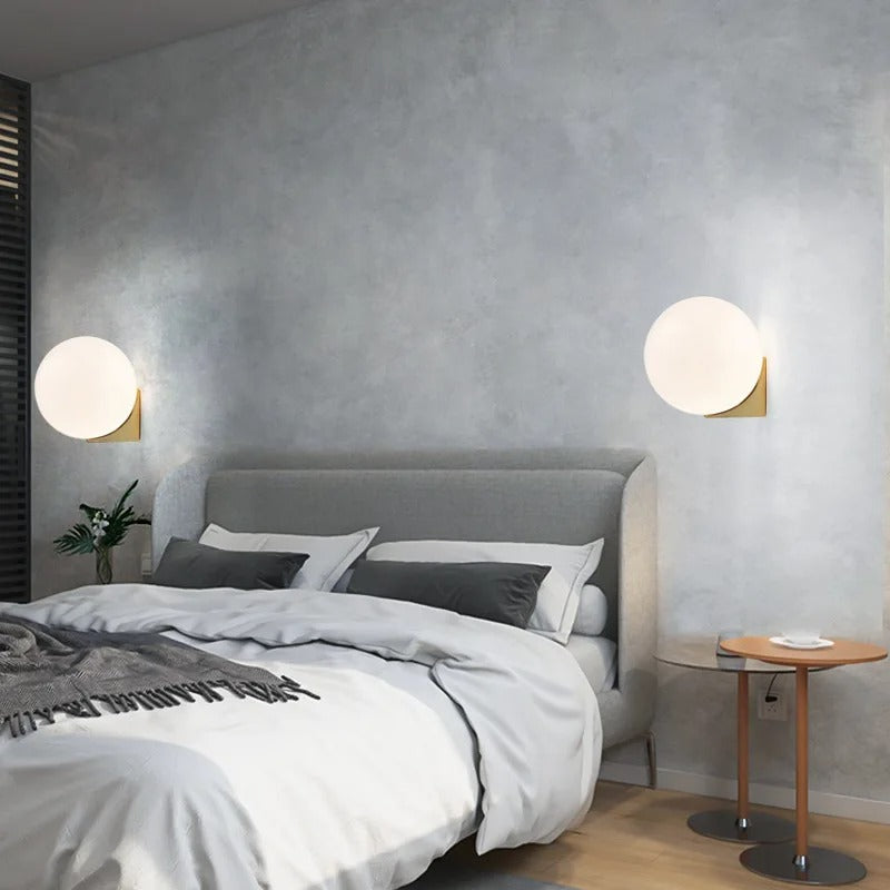Arandela de Parede Led Globo 15x15cm