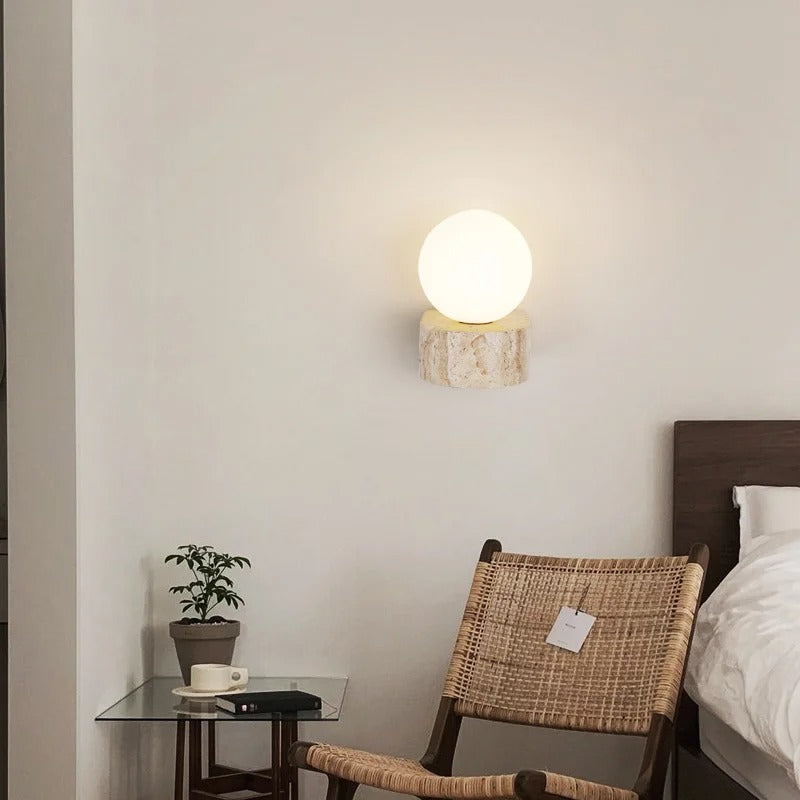 Luminária de Parede Moderna em Resina LED
