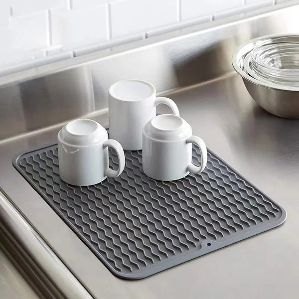 Tapete Escorredor de Louça em Silicone - Casa Stony