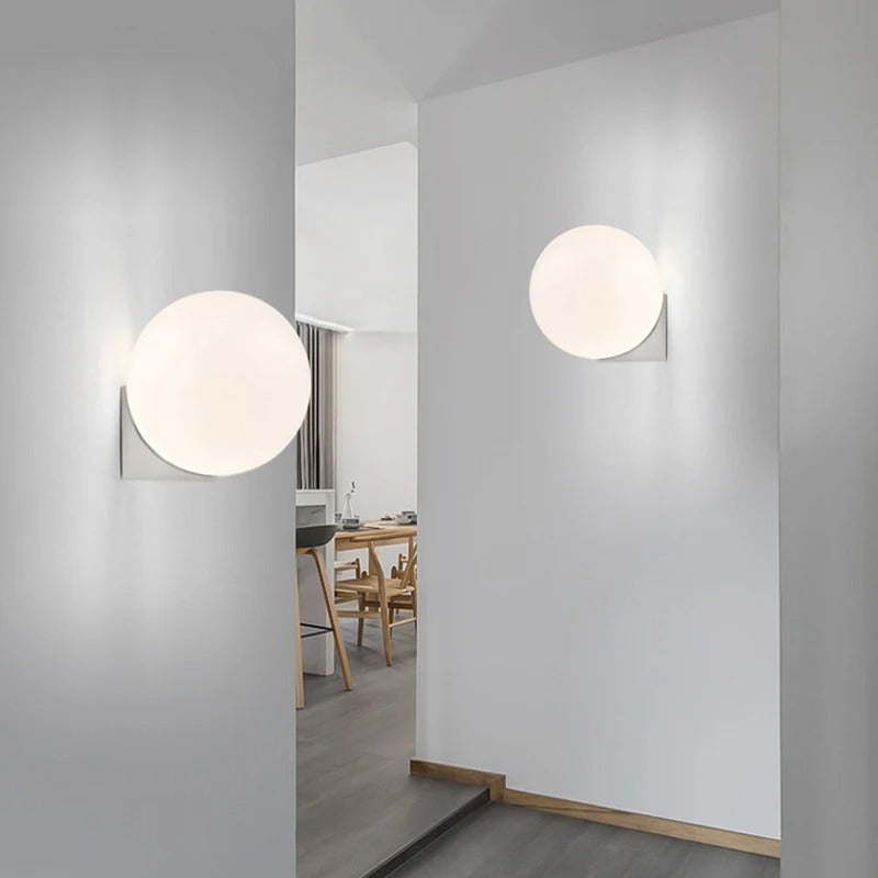 Arandela de Parede Led Globo 15x15cm