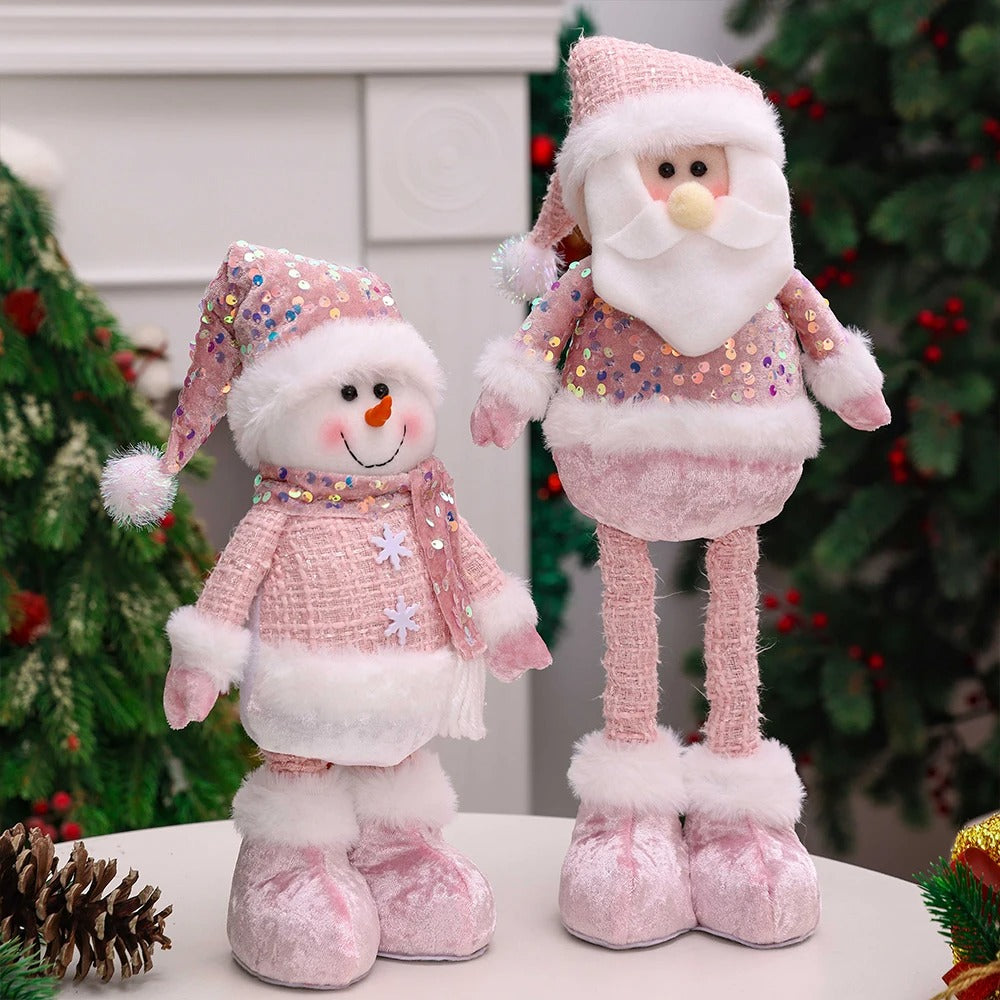Bonecos de Pelúcia Decoração de Natal