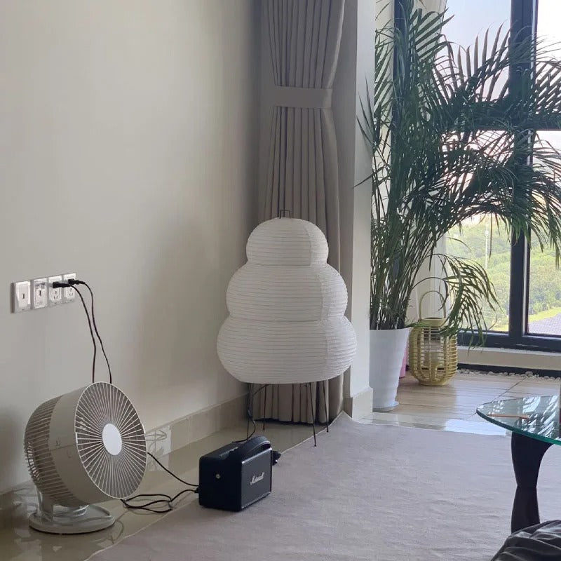 Luminária Abajur Estilo Japão - Casa Stony